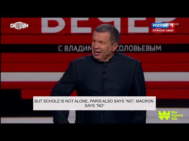 Russian propagandist Solovyov is furious. The reaction of the occupiers to European sanctions