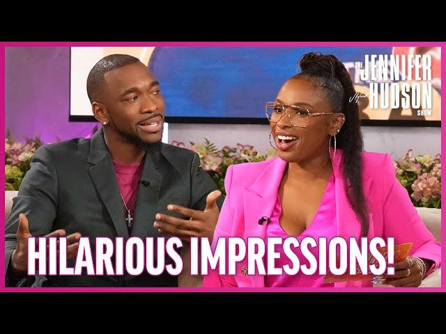 Jennifer Hudson Cracks Up Over Jay Pharoah’s Impressions of Katt Williams, President Obama & More