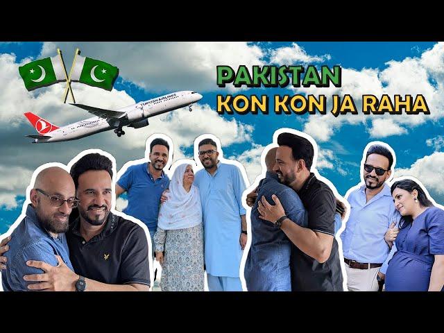 PAKISTAN KOUN KOUN JA RAHA HAI? || Ticket Price From Norway to Pakistan || ELAHI'S FAMILY