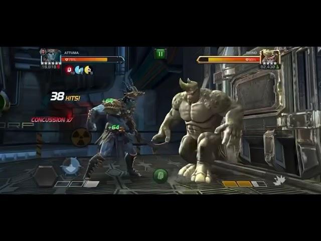 Mcoc attuma 6star rank 3 sig 55 damage is very good