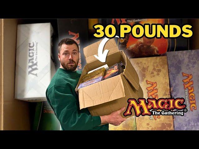 I Bought a 30 Pound Collection Of Magic The Gathering Cards