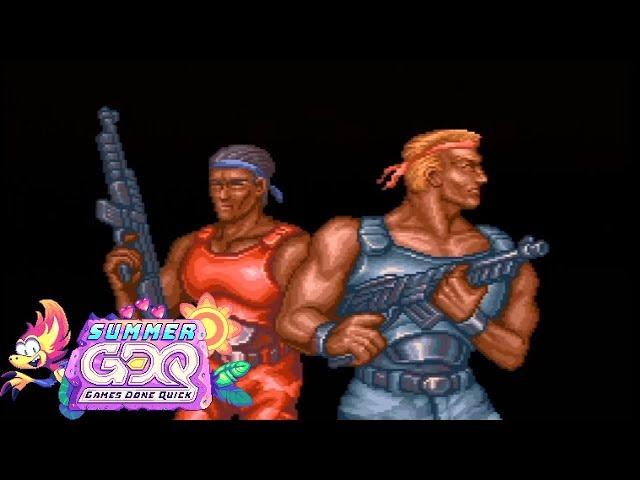 Contra III: The Alien Wars by FCJ2000 in 15:27 - SGDQ2019