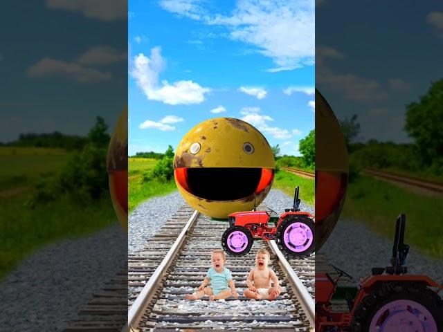 baby boy railway master attack BF pics funny editing video Batman attack VFX cartoon video YouTube #