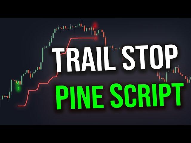 How to make a TRAILING STOP in Pine Script