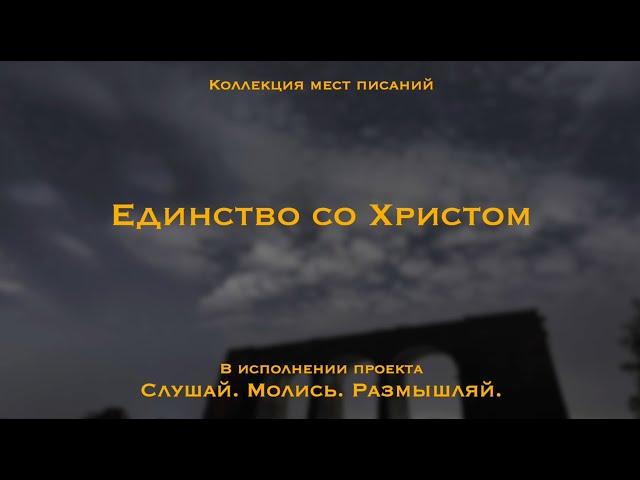 Единство (единение) со Христом - коллекция мест Писаний