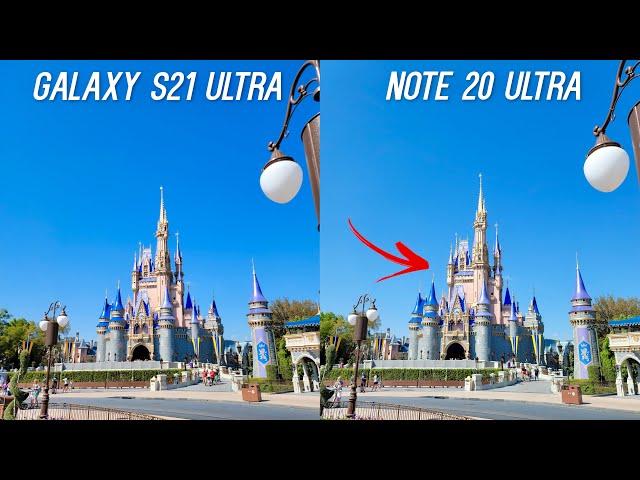 Galaxy S21 Ultra vs Note 20 Ultra Camera Test Comparison After Updates