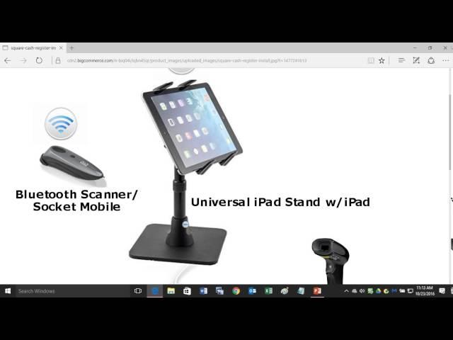 How to Install a Square Cash Register with Square Supported Hardware.