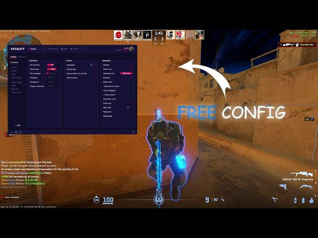 Free Config | Fatality HvH Highligts | CS2