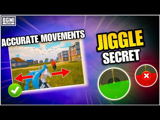 HOW TO DO UNPREDICTABLE ACCURATE JIGGLE IN BGMIBGMI JIGGLE TIPS FOR CLOSE RANGE | BGMI