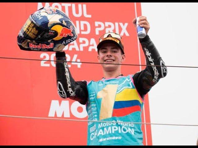 MONSTRUO!! DAVID ALONSO GANÓ SU 11 GRAN PREMIO Y EMPATÓ CON VALENTINO ROSSI EN CARRERAS GANADAS