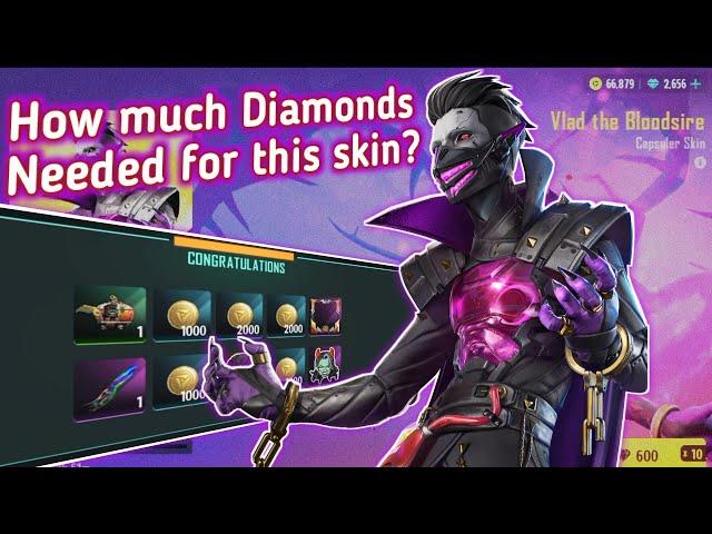 How much diamonds for Vlad the bloodsire Beau Skin #farlight84 #farlight84mobile #Arikado997