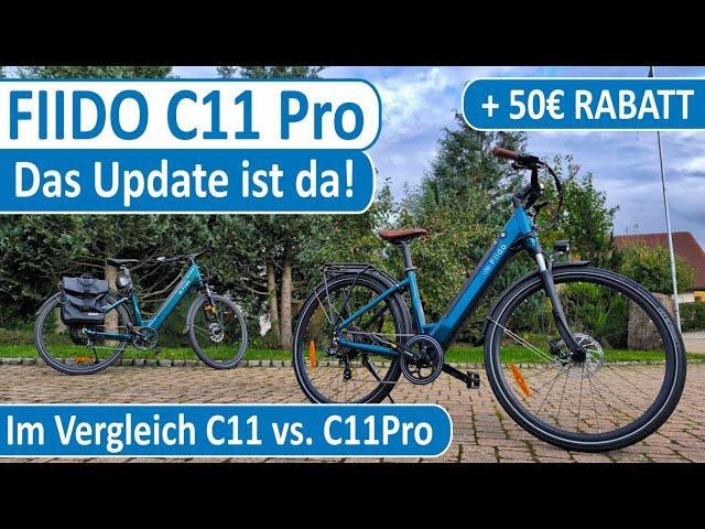 Fiido C11 Pro das Upgrade ist da -  Der Vergleich Neu gegen Alt.