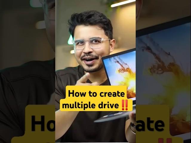 How to Create Multiple Drives on a New PC, Laptop, and Computer | Step-by-Step Guide #techbro