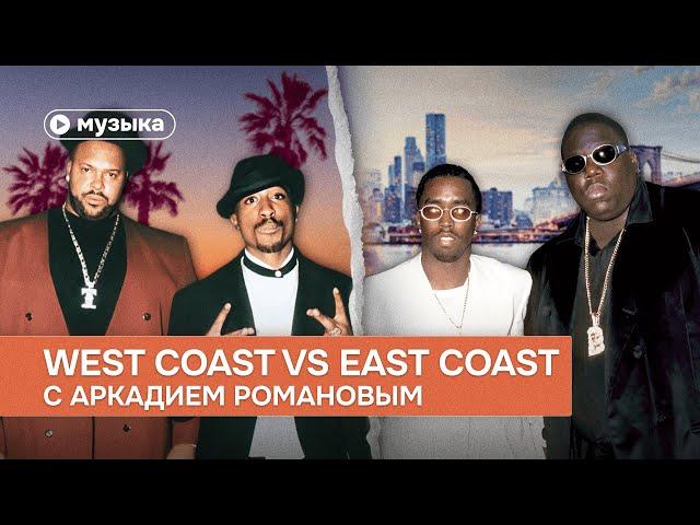 Как на музыку повлияла главная война хип-хопа: West coast vs East coast