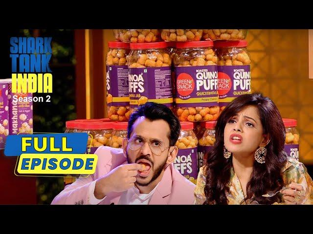 'Green Snack Co.' बनाता है healthy ingredients वाले snacks | Shark Tank India S2 | Full Episode