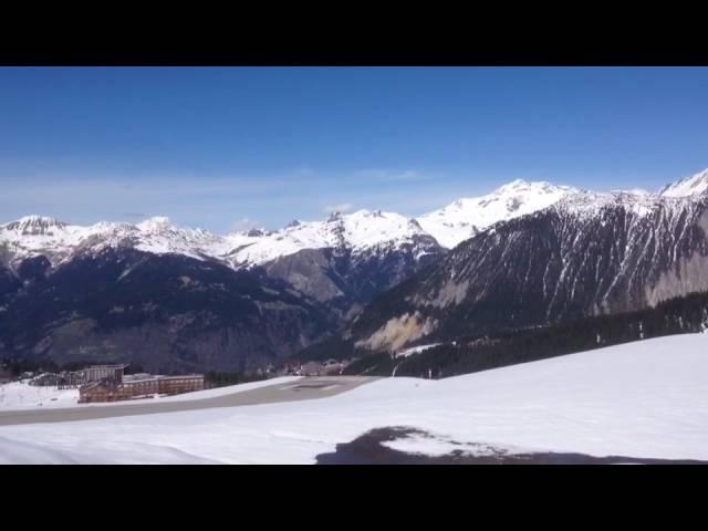 Bi moteur crash à courchevel