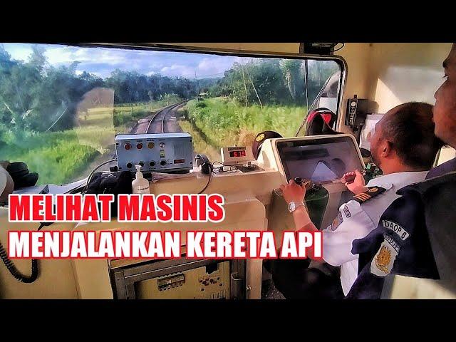 TUGAS MASINIS YANG TIDAK MUDAH!! CARA MASINIS MENGEMUDIKAN KERETA API, CAB RIDDING RAIL CLINIC