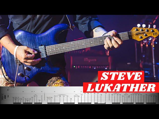 BLUES LICKS With More Attitude Than a ROCKSTAR at a Jam Session!!! STEVE LUKATHER