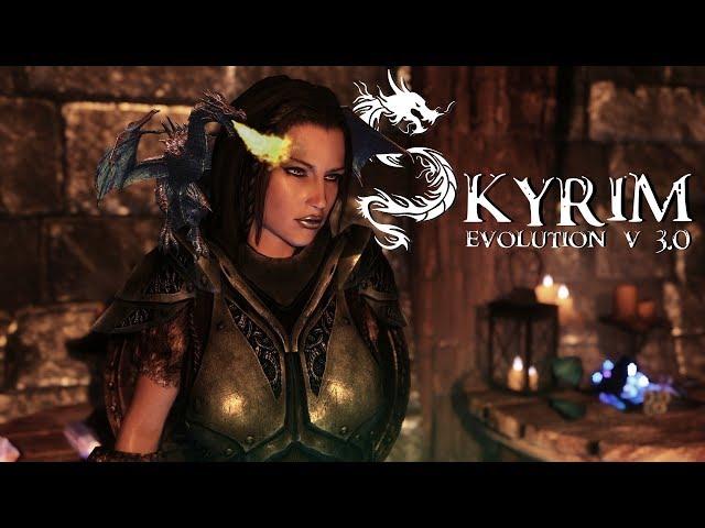 #19 ЛЕГЕНДАРНЫЙ СКАЙРИМ С МОДАМИ! Сборка Skyrim Evolution v3.0 Alpha Build #9.1