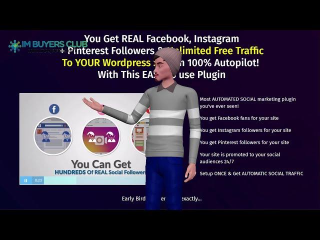 Social Traffic Bot - for members of IM Buyers Club