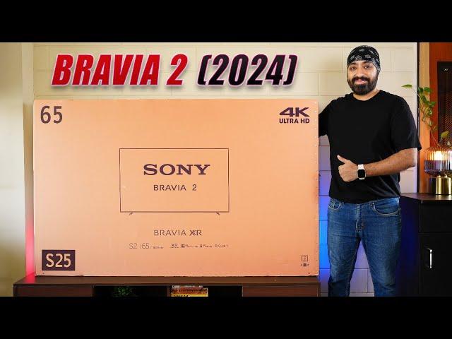 Sony Bravia 2 (S25) 65 inch 4K Google TV 2024 with PS5 Gaming - The Budget Package 