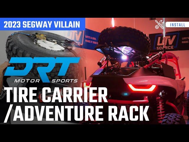 Segway Villain Storage Boost: Installing DRT Motorsports' Tire Carrier / Adventure Rack