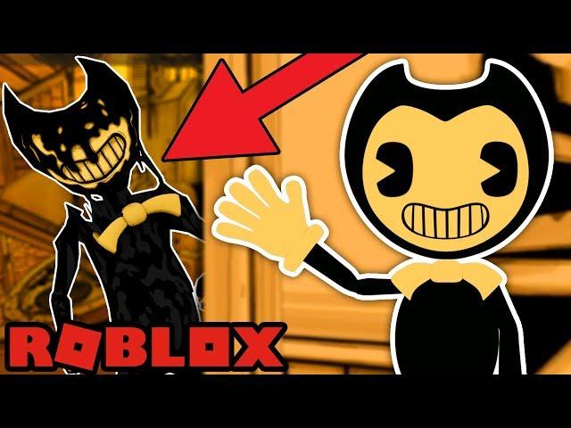 NEW BENDY AND THE INK MACHINE GAME IN ROBLOX! (Roblox Bendy RP)