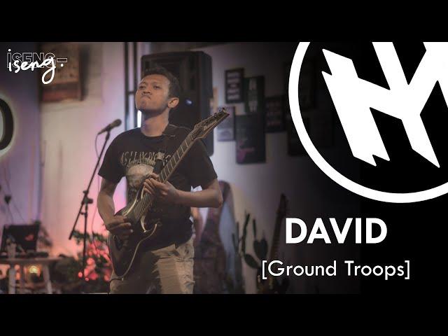 Live Performance - David [Ground Troops] // Metal Math #GuitarSession