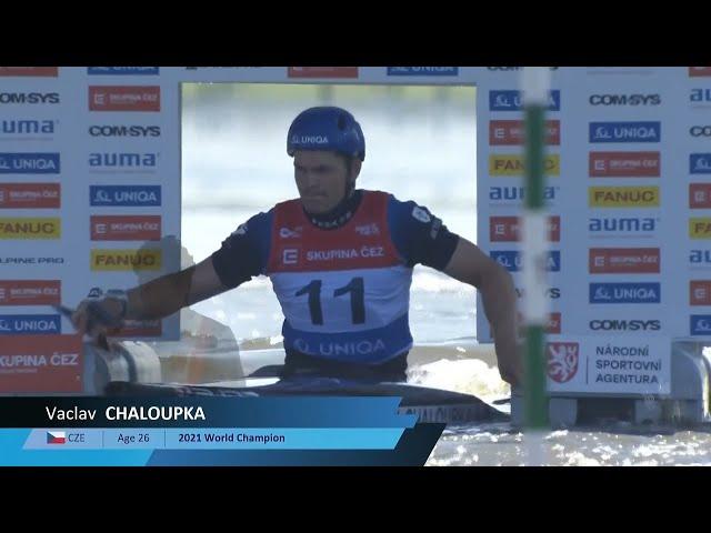 Vaclav Chaloupka, CZE, Canoe Slalom Heats / 2024 ICF Canoe Slalom World Cup Prague Czechia