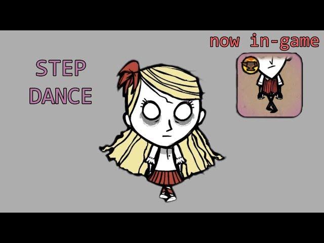 In-game Step Dance emote [Dont Starve Together The Forge Skins]