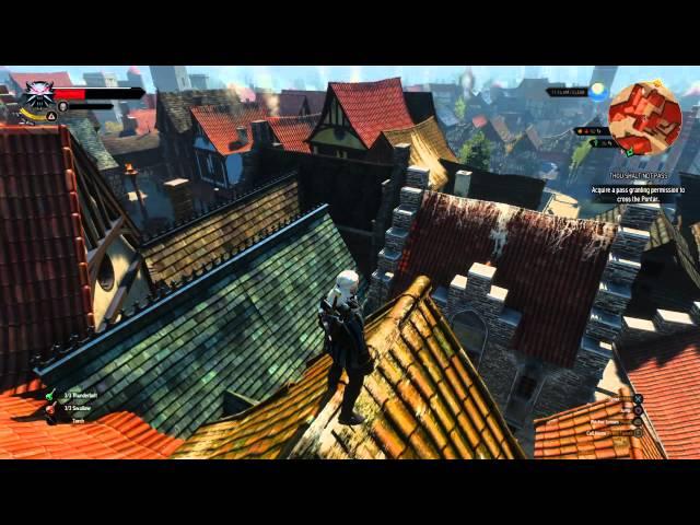 The Witcher 3 Gameplay | Parkour?