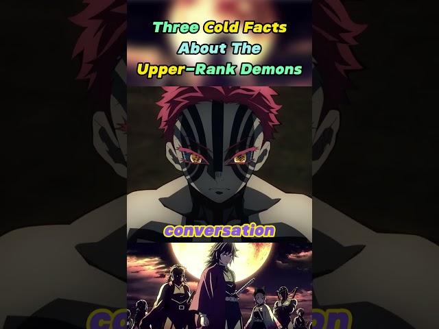 Three Cold Facts About The Upper Rank Demons