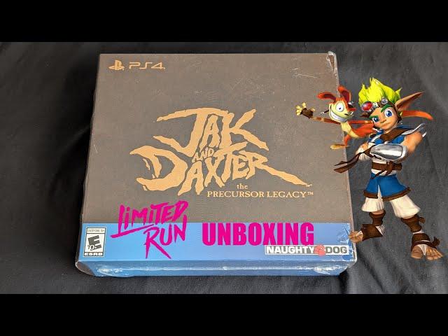 Jak & Daxter The Precursor Legacy Limited Run Games Unboxing PS4