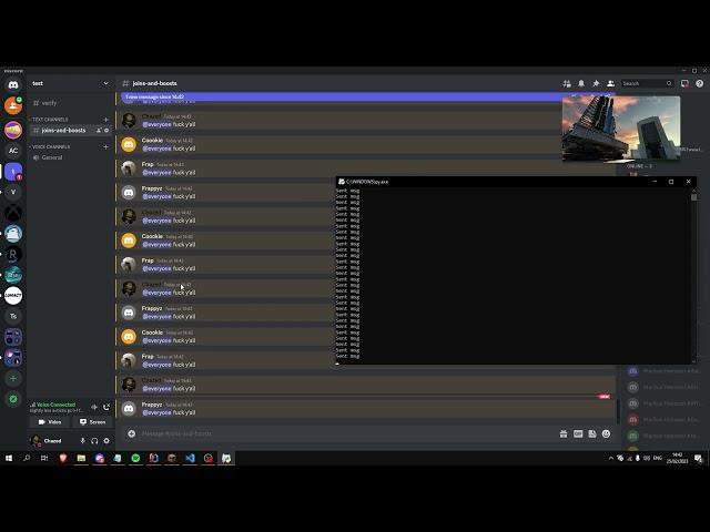 FASTEST DISCORD RAID TOOL (using only 4 tokens???)