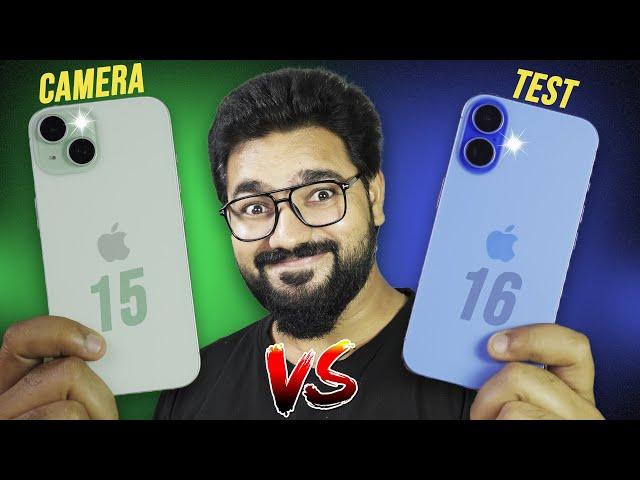 iPhone 16 vs iPhone 15 Camera test | Ye Kya kar diya!!