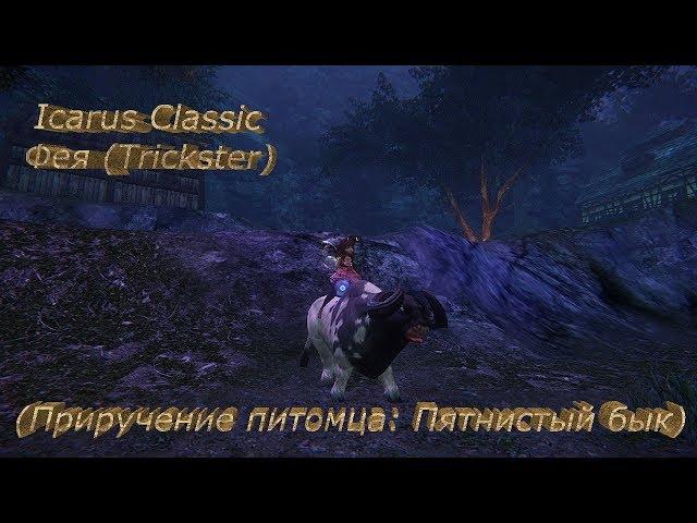 Icarus Classic - Фея (Trickster) - (Приручение питомца: Пятнистый бык)