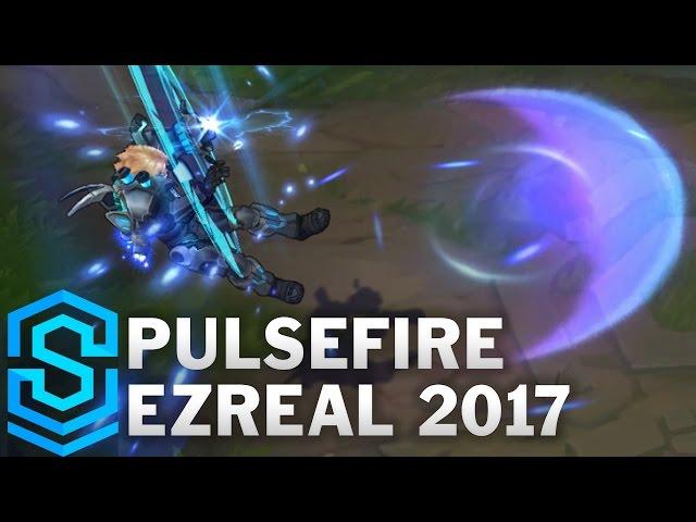 Pulsefire Ezreal (2017 Update) Skin Spotlight - Pre-Release - League of Legends