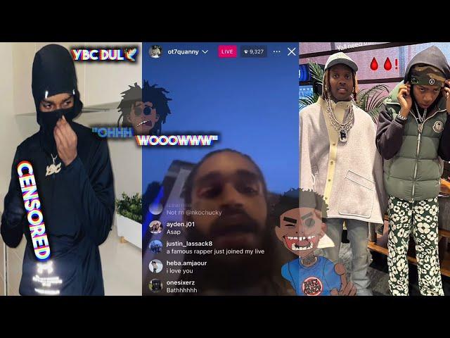 (Chiraq Vs. Philly) Lil Durk’s Artist “Chucky” Trolls 0t7 Quanny!For Dissing Ybc Dul️