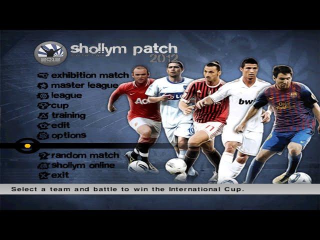 PES 6 PC - Shollym Patch 2011/12 Club Edition