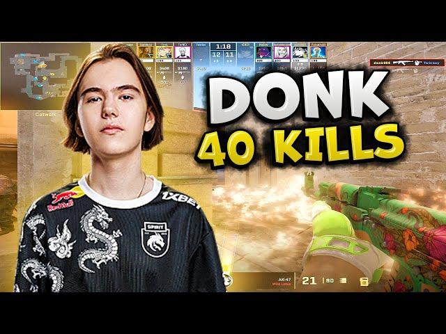 DONK ДЕЛАЕТ 40 ФРАГОВ ПРОТИВ 3500 ELO!! DONK, TENZY, MASVAI ИГРАЮТ ФЕЙСИТ С ДОПАМИ!! CS2