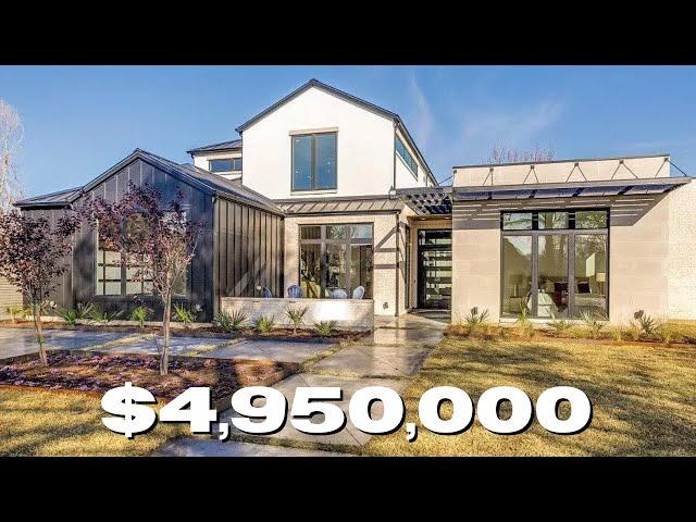 TOUR A $4.9M MODERN HOME | Texas Real Estate | Dallas, Tx | Dallas Realtor | PRESTON HOLLOW