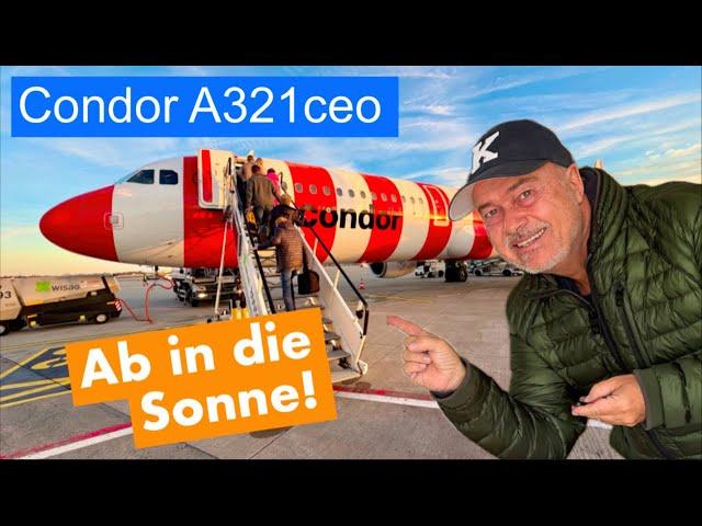 Flug | Mit Condor zurück nach Gran Canaria | Airbus A321ceo