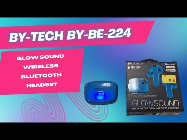 Bytech Glow Sound wireless earbuds