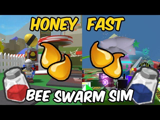 FAST Ways To Get HONEY In Roblox Bee Swarm Simulator