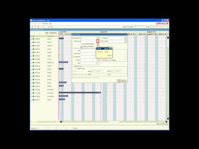 Oracle Resource Workbench, Oracle Applications Training