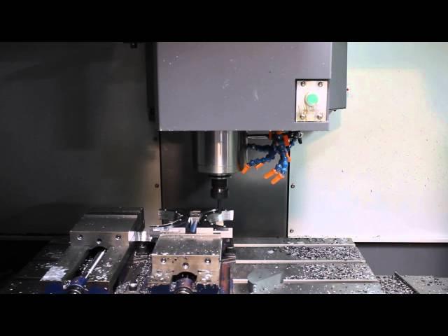 Samsung MCV50 CNC Mill--3d cutting