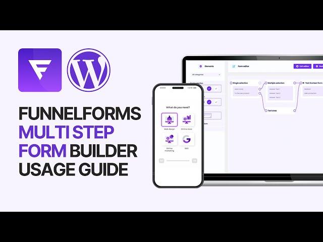 How To Use Funnelforms WordPress Plugin? Best Free Contact Form & Multi Step Form Builder 