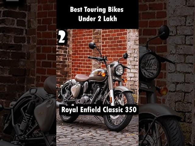 Top 5 Best Touring Bikes Under 2 Lakh