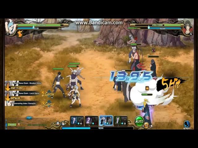 Naruto Online: Life-threatening Battle | Water Main (Azure Fang) #2 Line Up