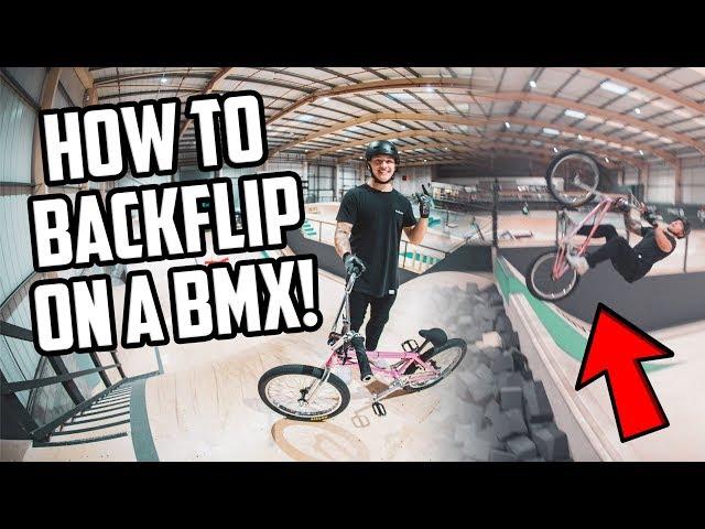 HOW TO BACKFLIP ON A BMX BIKE!